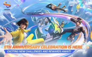 Free Fire: eighth Anniversary Celebration Free Download 2025