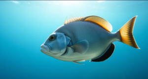 silver angelfish